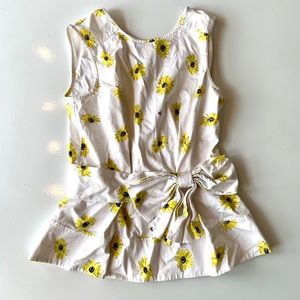 kate spade Cotton Floral Tank Shirt 0